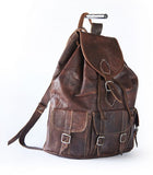 Moroccan Leather Backpack