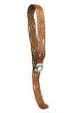 Hand Braided Wide Moroccan Leather Belt