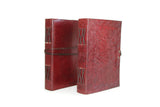 Rustic Hand Stitched Leather Journals with Cotton Paper