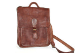 Tough Moroccan Leather Portfolio Satchel Bag