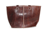 Strong Hand Stitched Moroccan Leather Tote