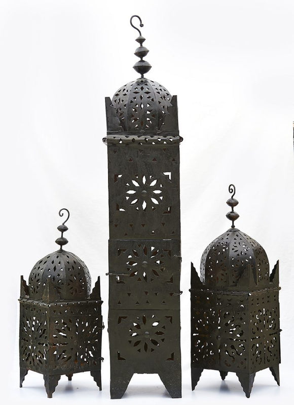 Bold Moroccan Metal Lantern