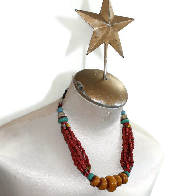 Bold North African Berber Necklace